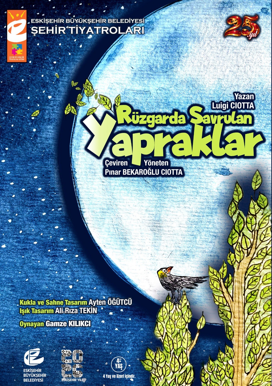 RÜZGARDA SAVRULAN YAPRAKLAR